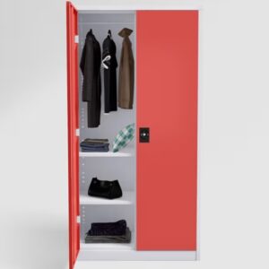 Almirah 2-Door, G24/26, 50-55kg, Cupboard for Clothes, 1-Year Warranty, 4 Shelves