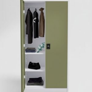 Almirah_G20/22, 2-Door Steel Almirah,70-75kg, Cupboard for Clothes, 1-Year Warranty, 4 Shelves